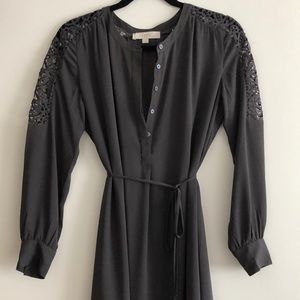 Loft Lace Sleeved 100% Polyester Dress, Size Small